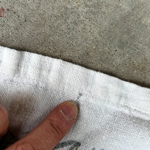 Vintage 1986 kitchen linen, tea towel set of two calendar dish towels, dishcloth - Picture 6 of 10